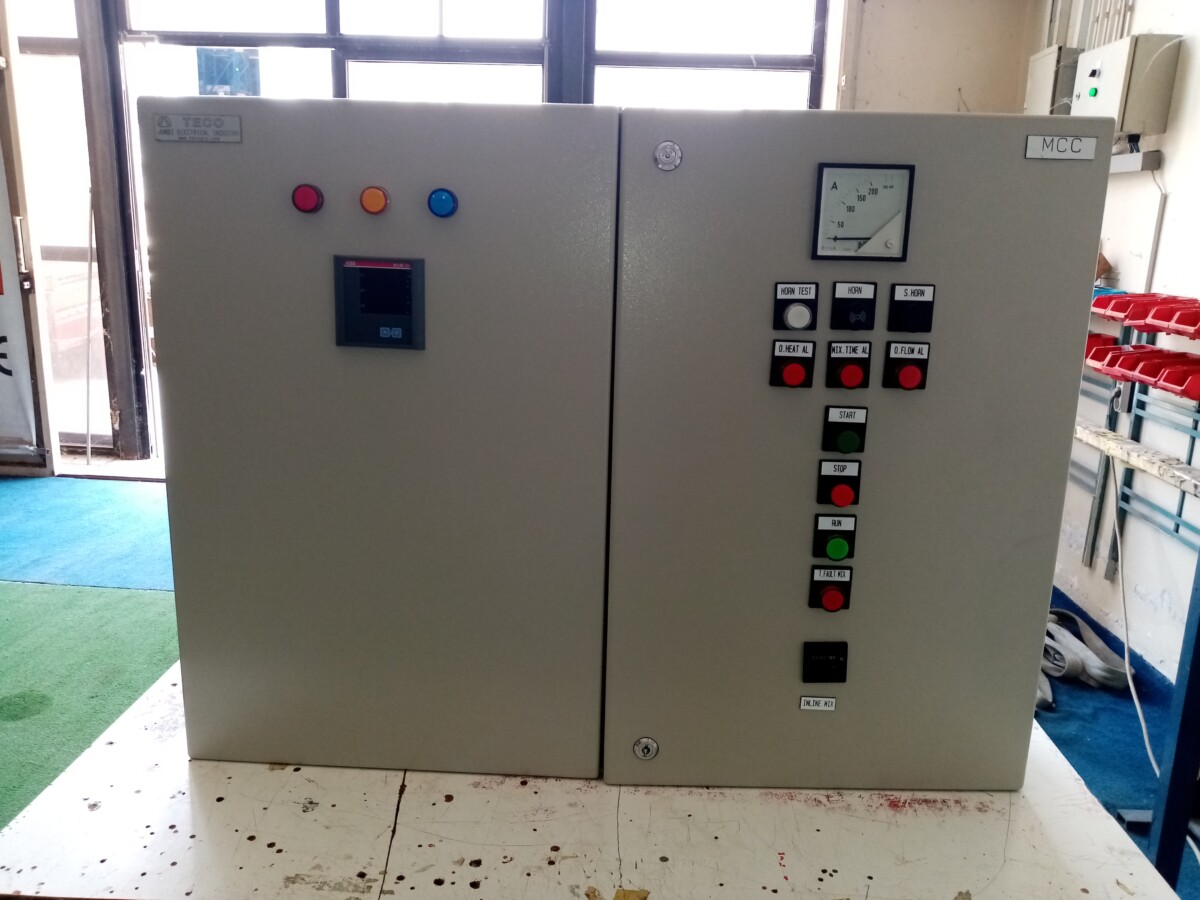 Electrical Panel Jordan Petroleum Refinery Co Ltd Teco Group Automation Low Medium