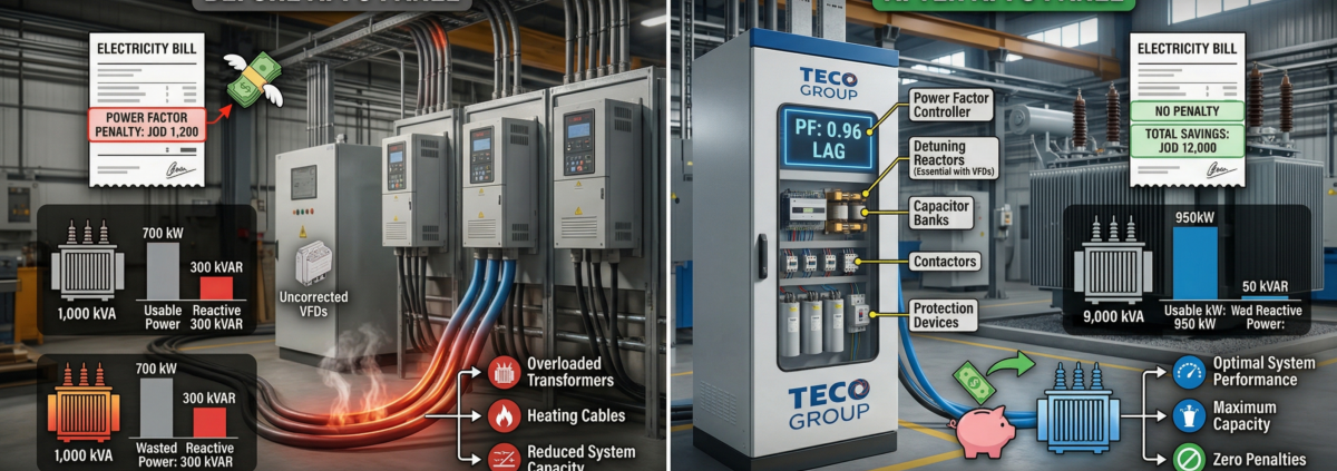 Power Factor Correction Eliminate Penalties and Boost Capacity