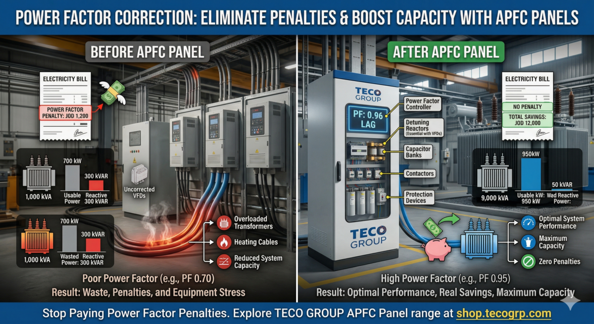 Power Factor Correction Eliminate Penalties and Boost Capacity Power Factor Correction Eliminate Penalties and Boost Capacity